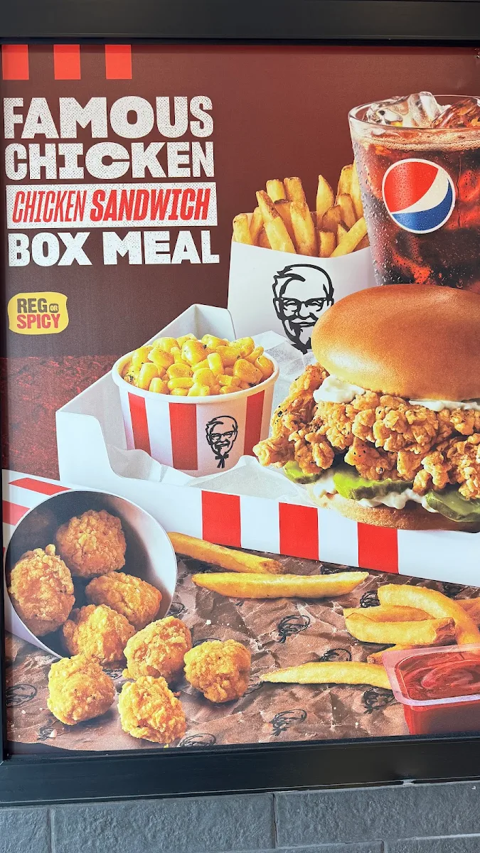 Menu, KFC