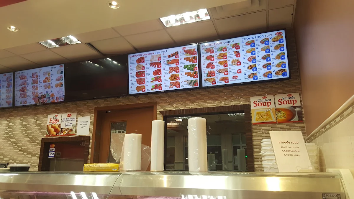 Menu, Warraich Meats Restaurant and Take Out