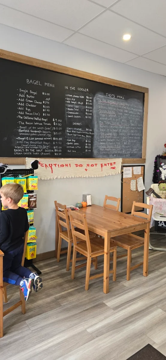 Menu, From Scratch Cafe Bistro