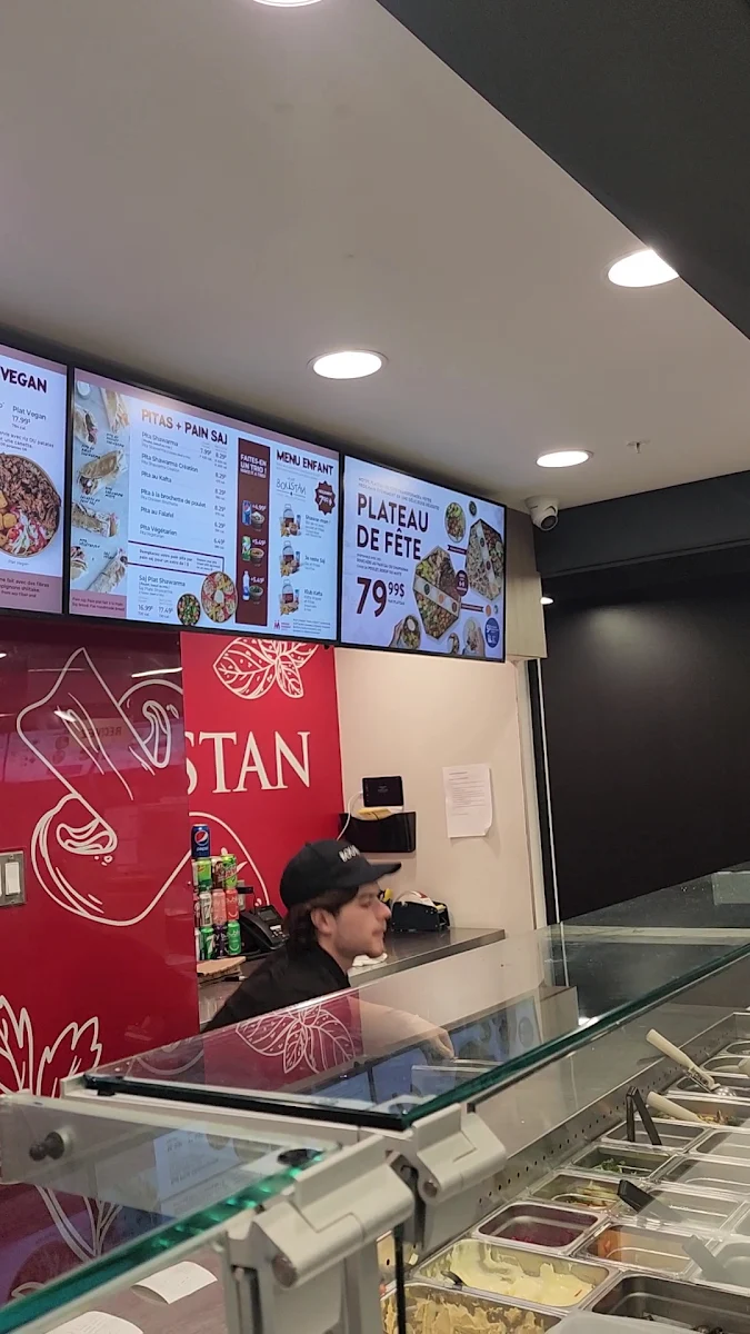 Menu, Restaurant Boustan