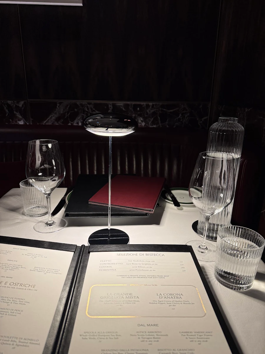 Menu, SAMMARCO