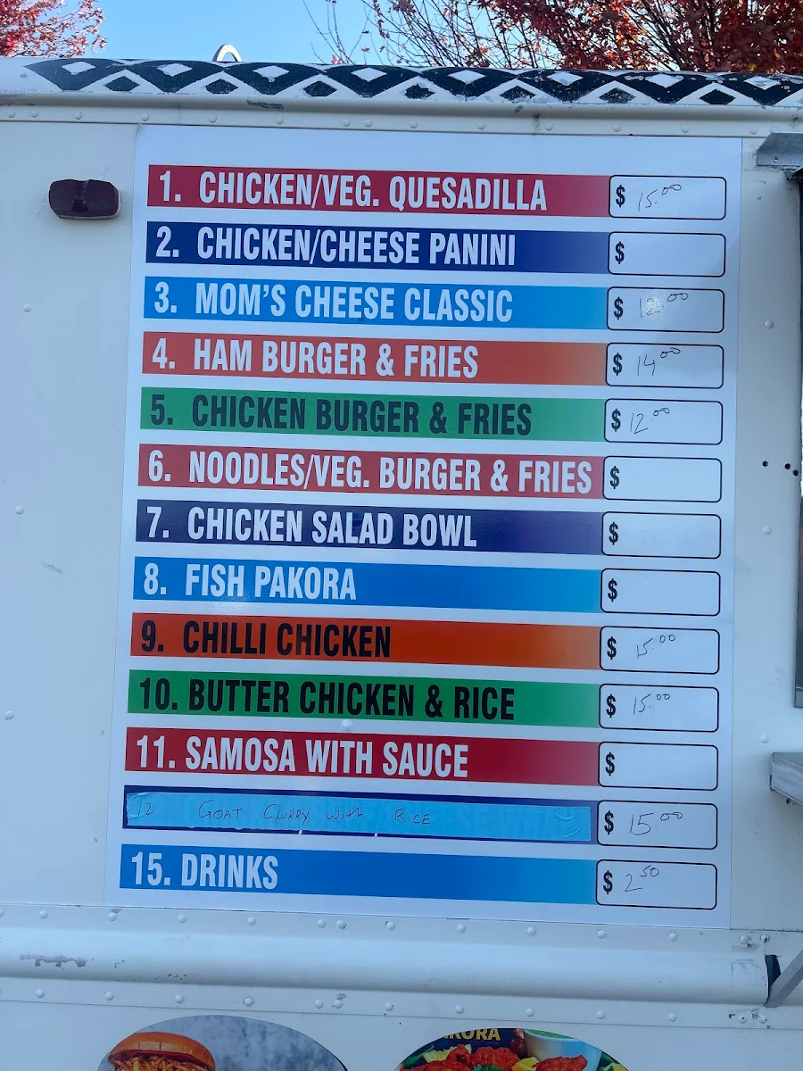 Menu photo 1