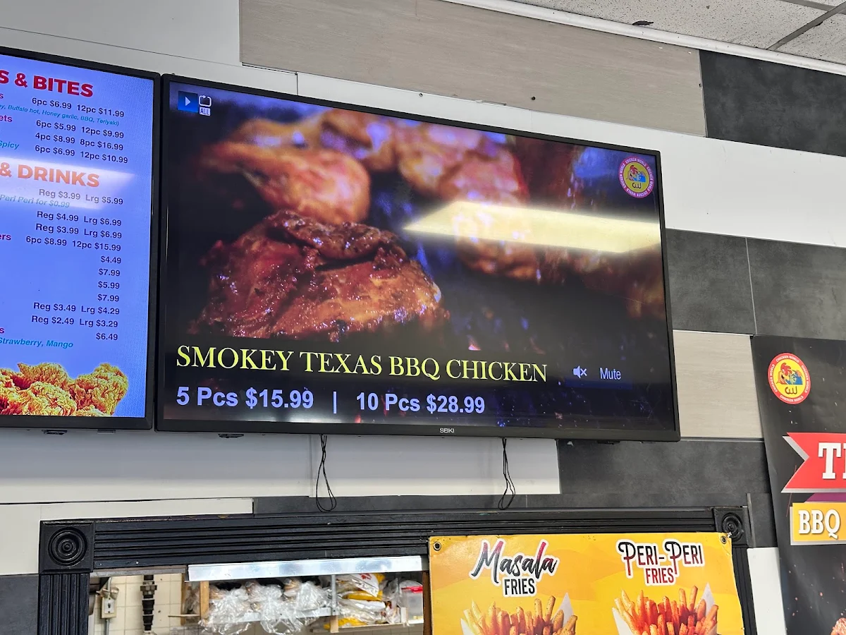 Menu, Chicken World