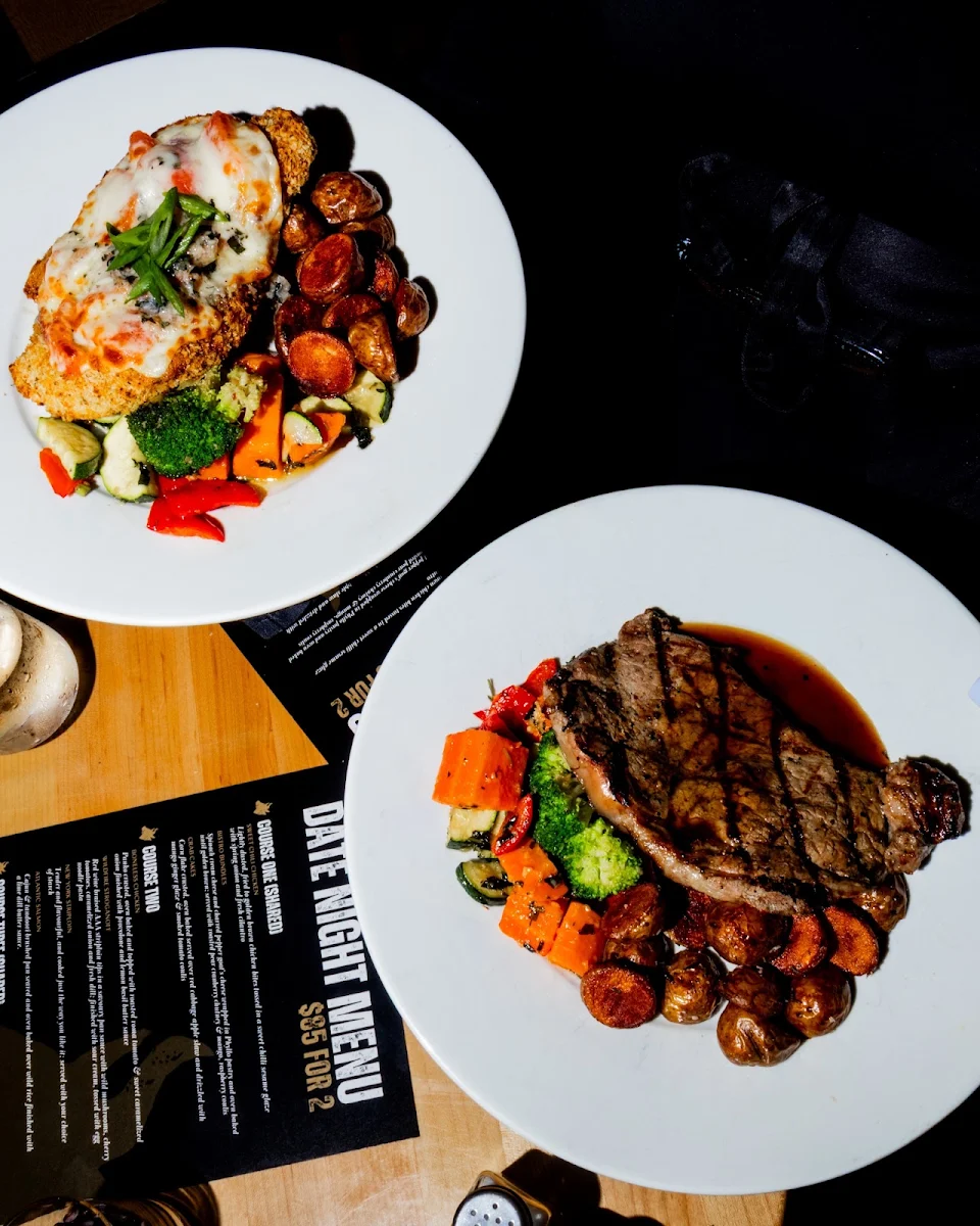 Menu, Wildfire Grill House