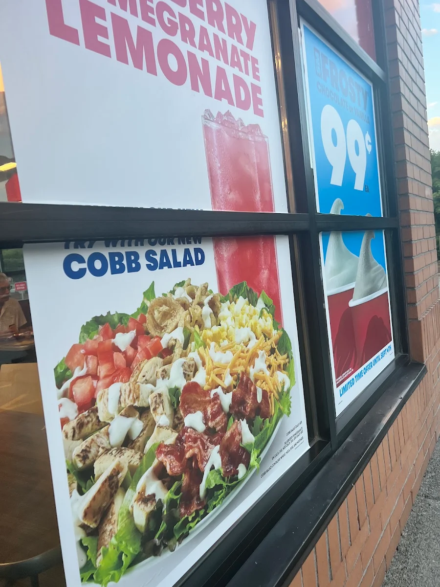 Menu, Wendy's