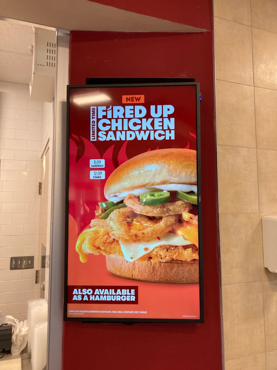 Menu, Wendy's