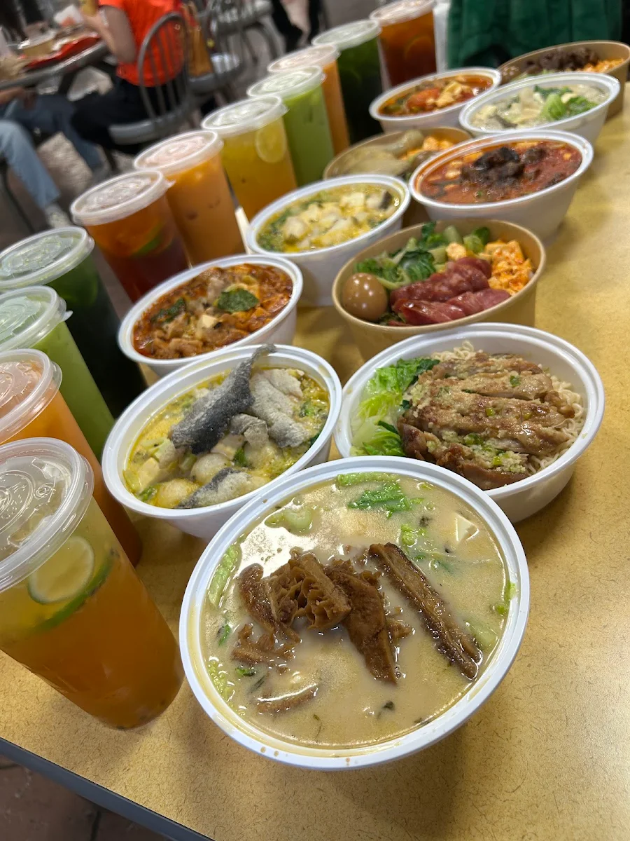 Food & drink, Grains Fish Noodle crystal mall