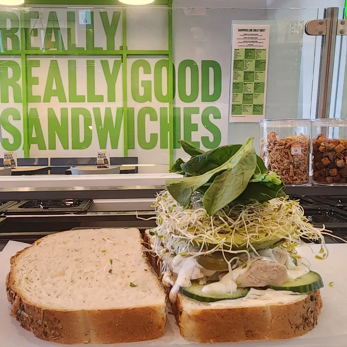 Food & drink, Press'd Sandwich Shop