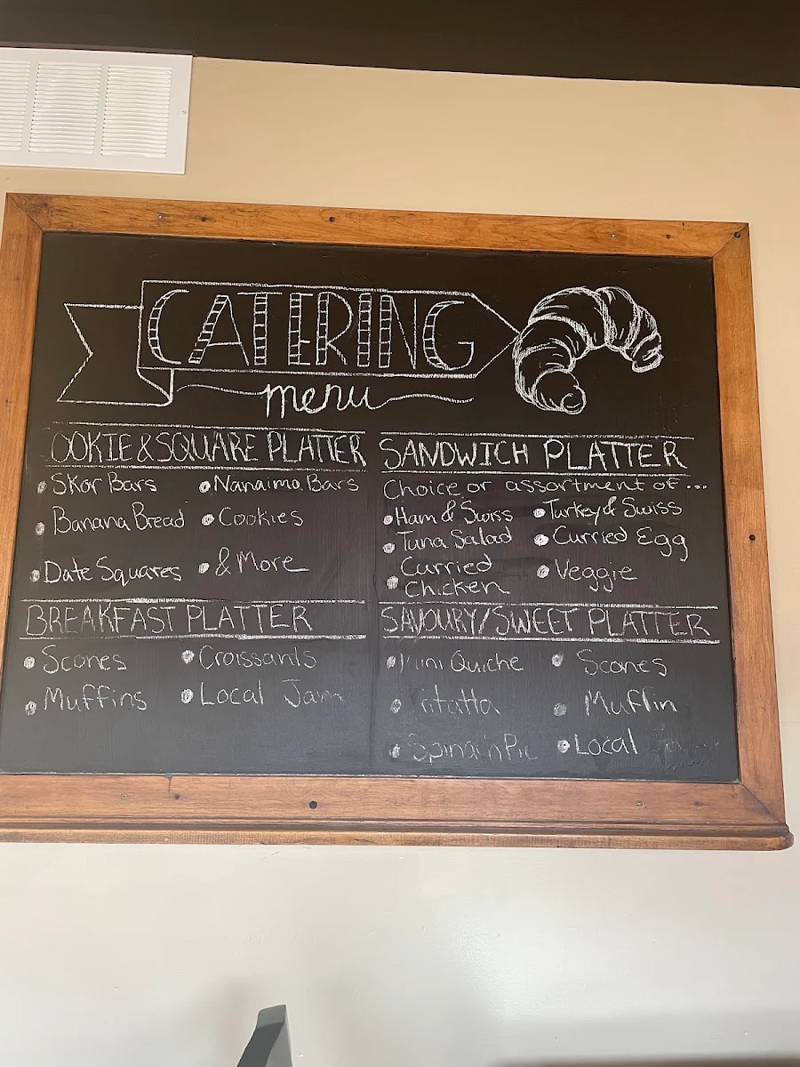 Menu, Black Walnut Bakery Cafe