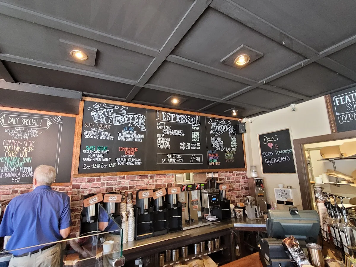 Menu, Black Walnut Bakery Cafe