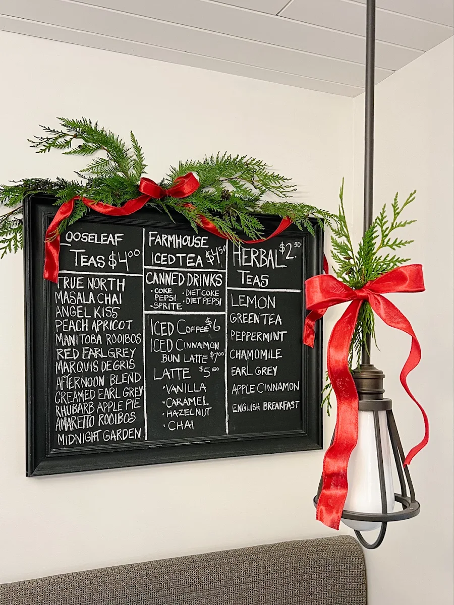 Menu, Lily Stone Cafe