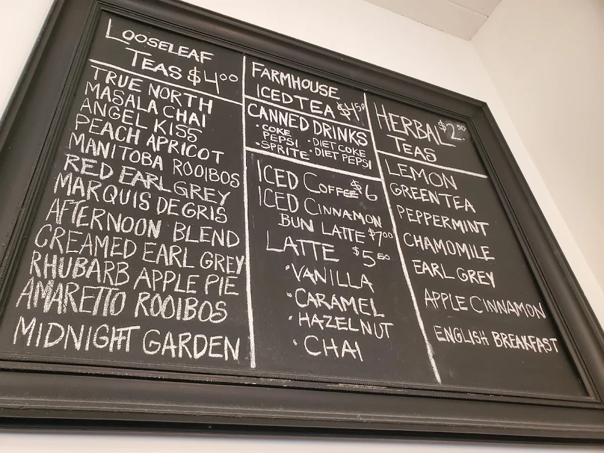 Menu, Lily Stone Cafe