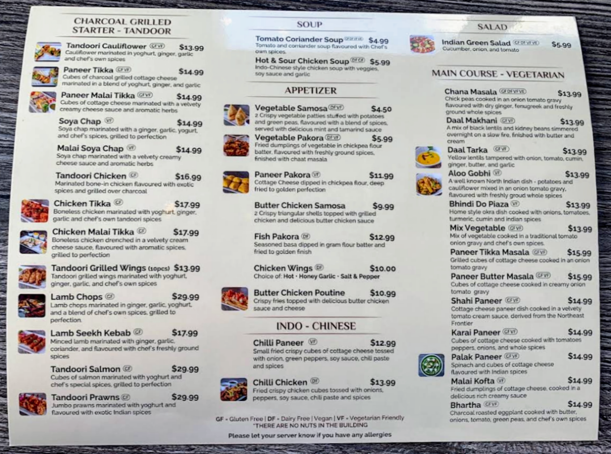 Menu photo 1