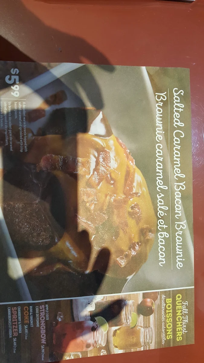 Menu, Pizza Delight