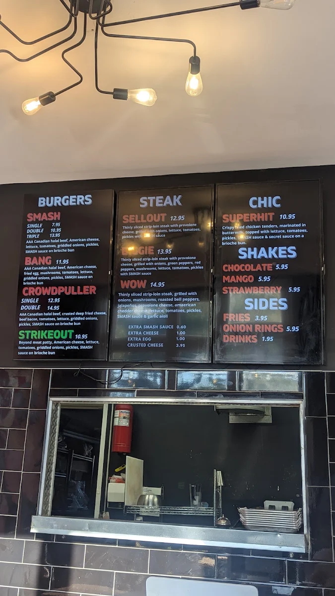 Menu, SMASH