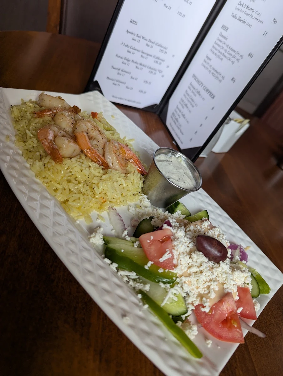 Menu, Socrates Grill