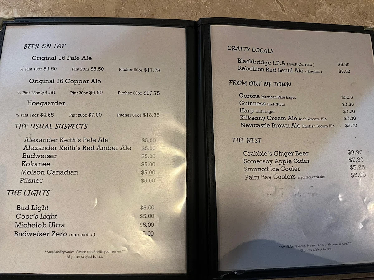 Menu photo 1
