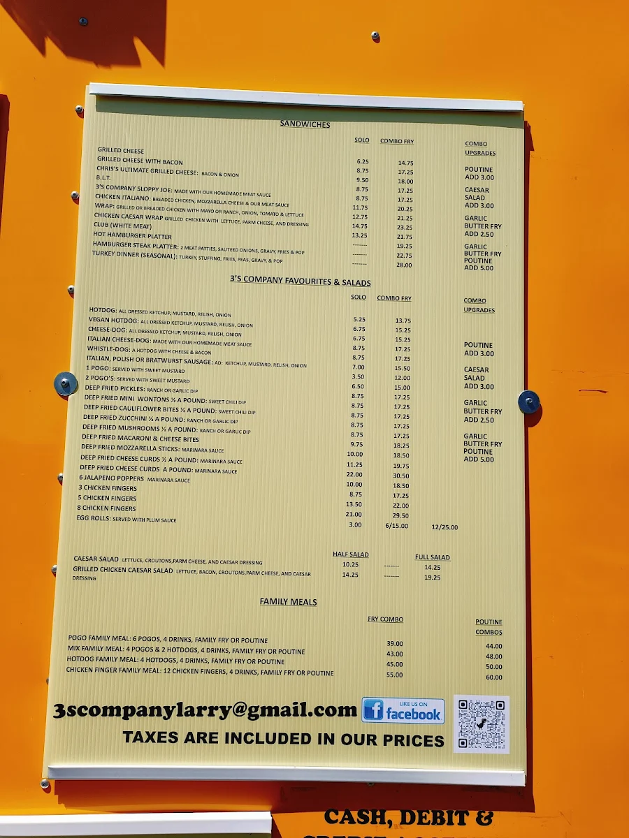 Menu photo 1