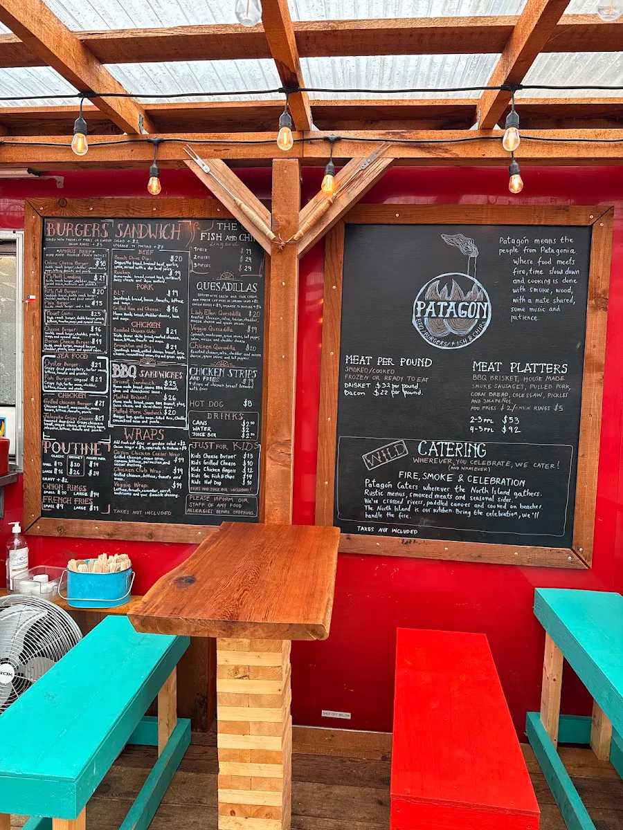Menu, Patagón