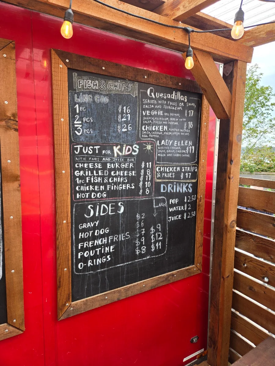 Menu, Patagón