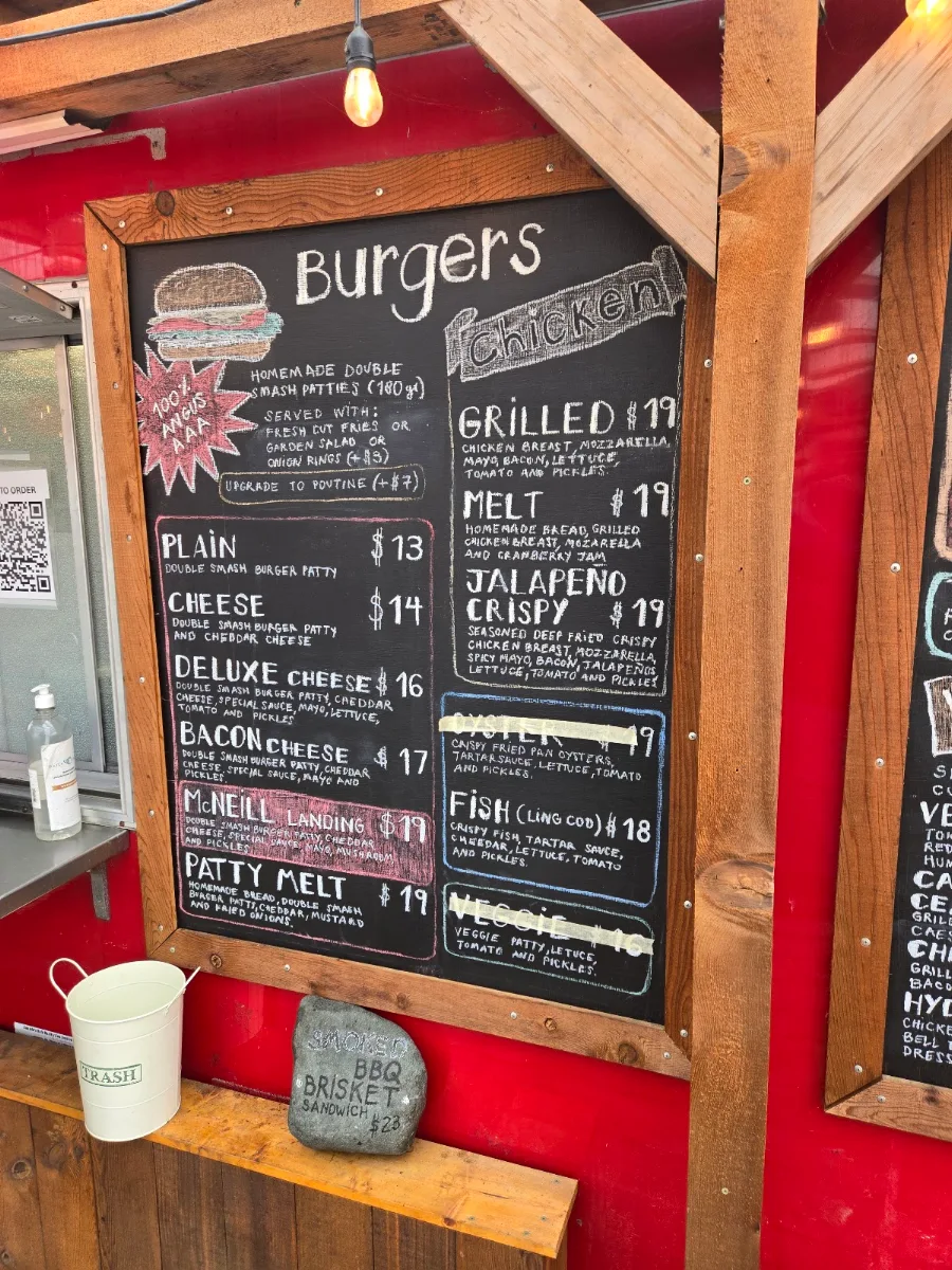 Menu, Patagón