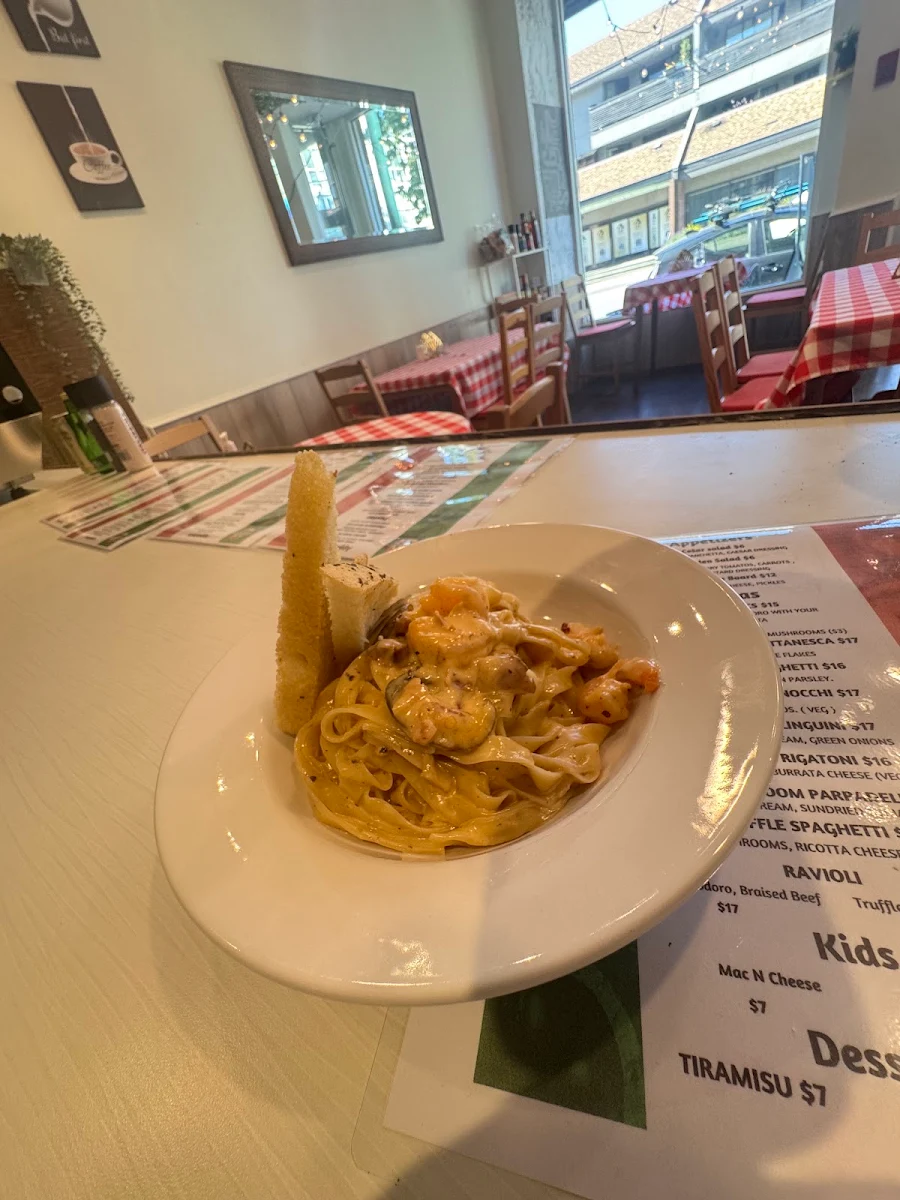 Menu, Napoli Pasta Studio