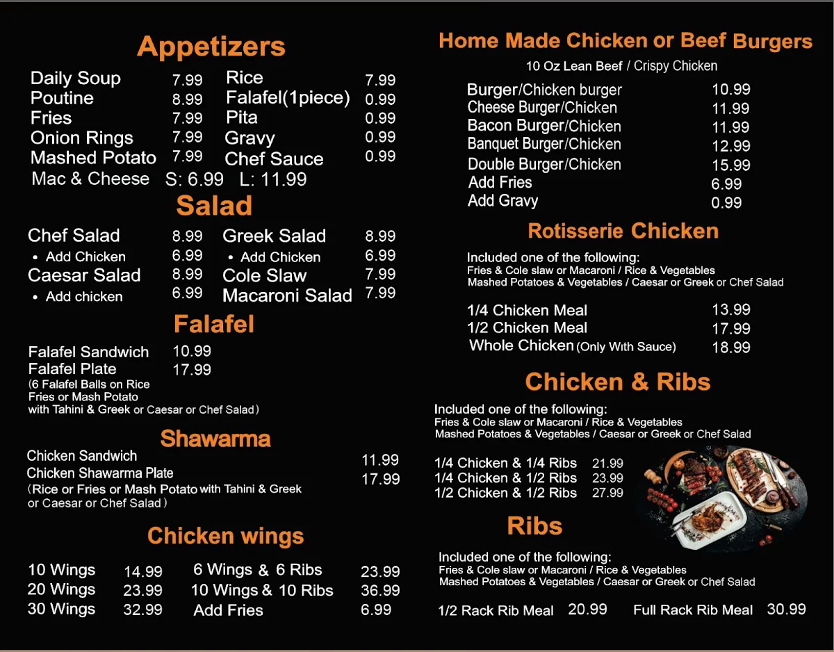 Menu photo 1