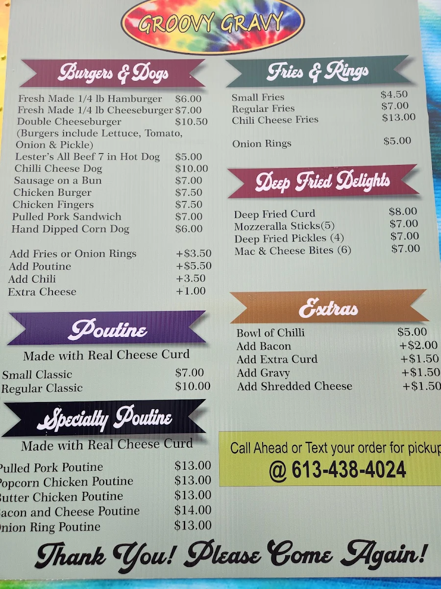 Menu photo 1