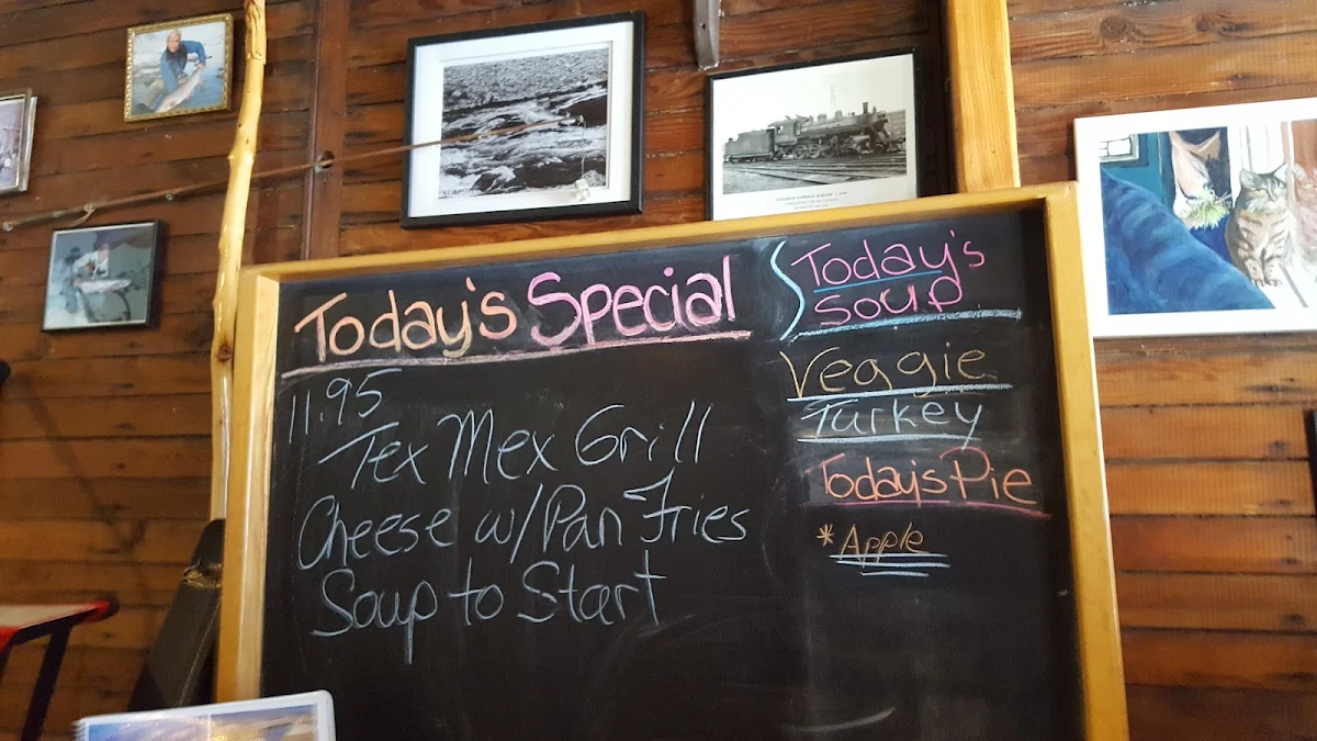Menu, The Packing House