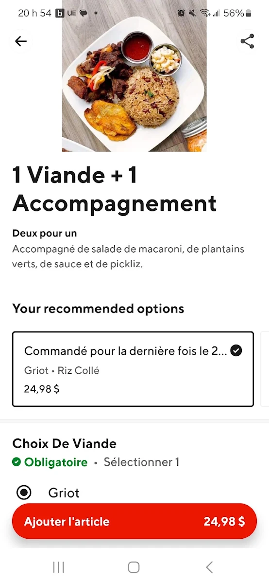 Menu, Restaurant - Le Grand Goût