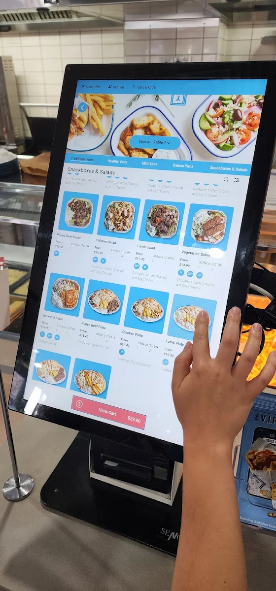 Menu, The Yiros Shop - Newmarket