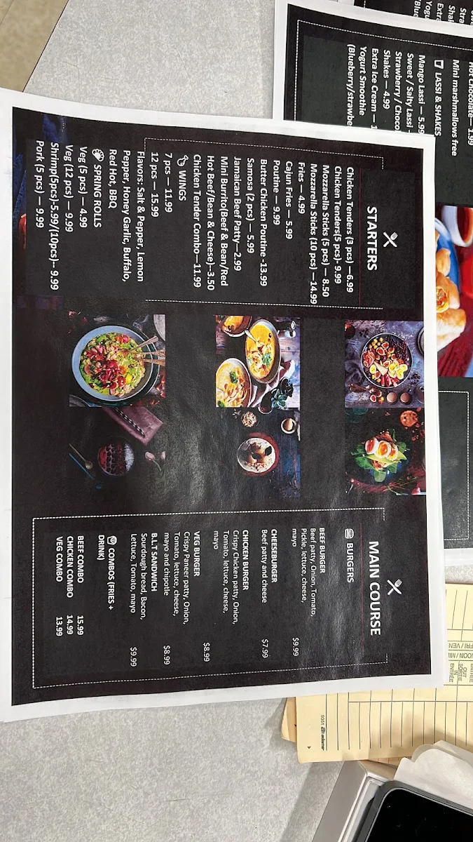 Menu, Kay’s Kitchen La Ronge