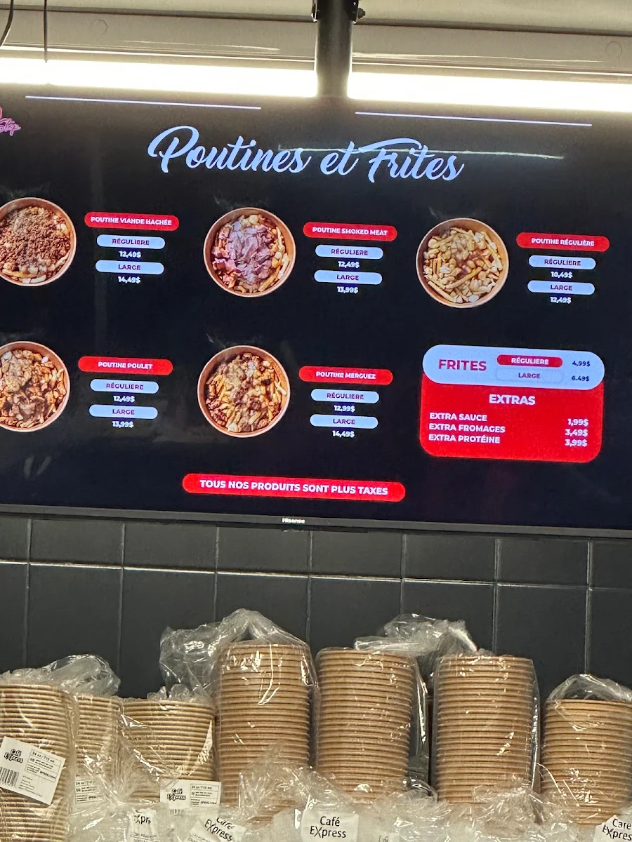 Menu, PANINI STOP