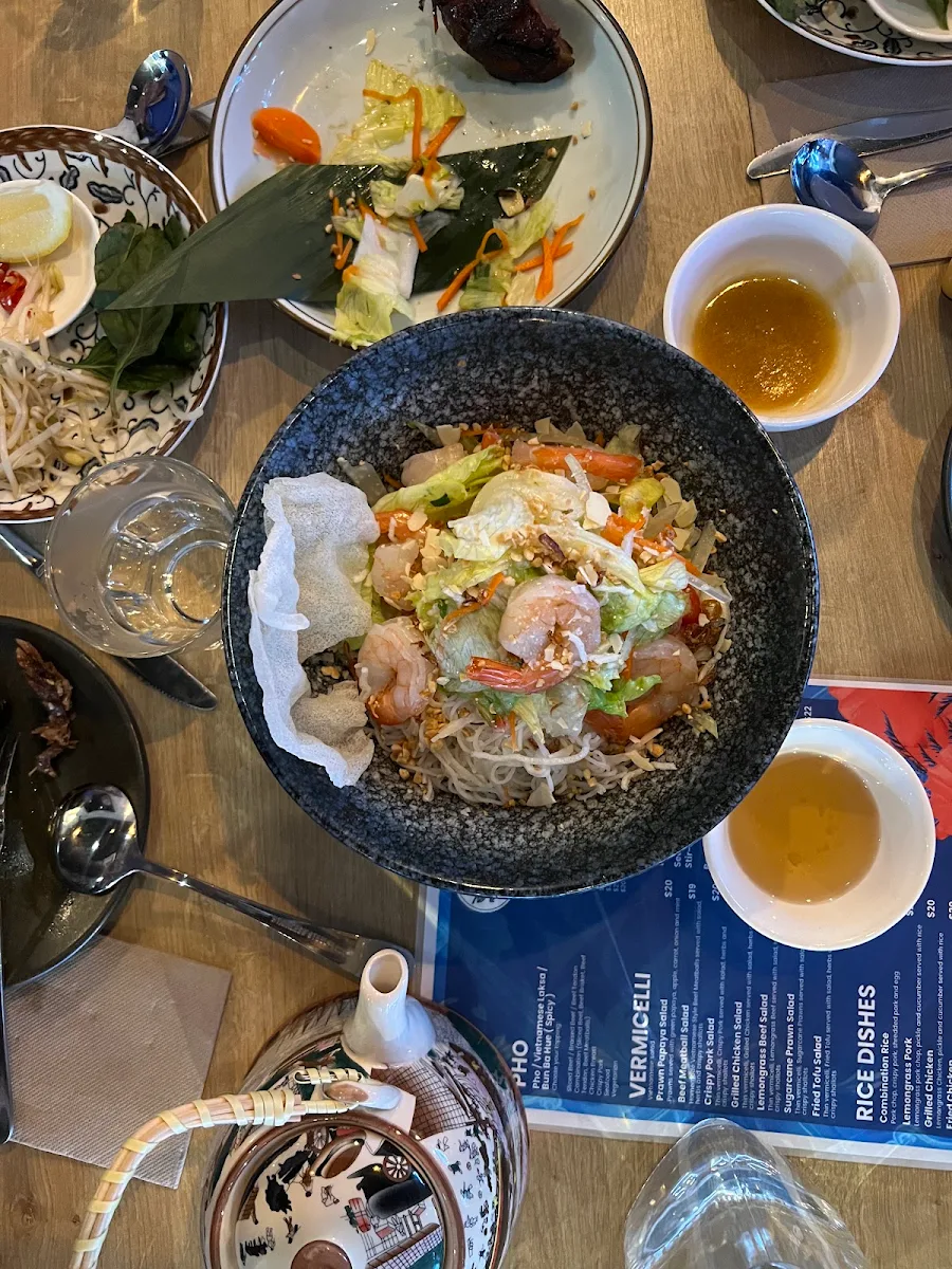 Menu, Rye Pier Pho