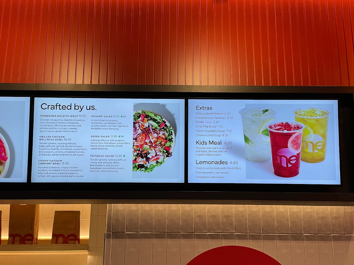 Menu, me va me Eat Mediterranean