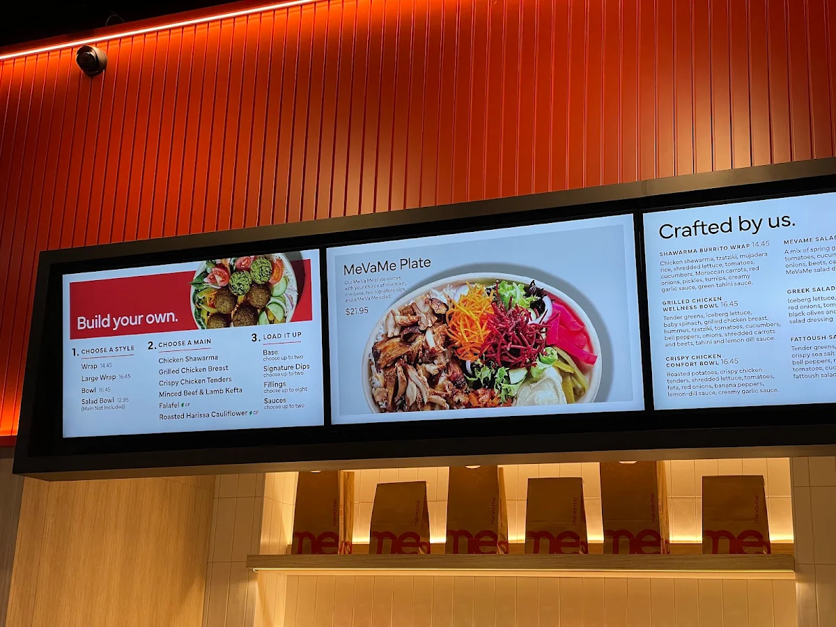 Menu, me va me Eat Mediterranean