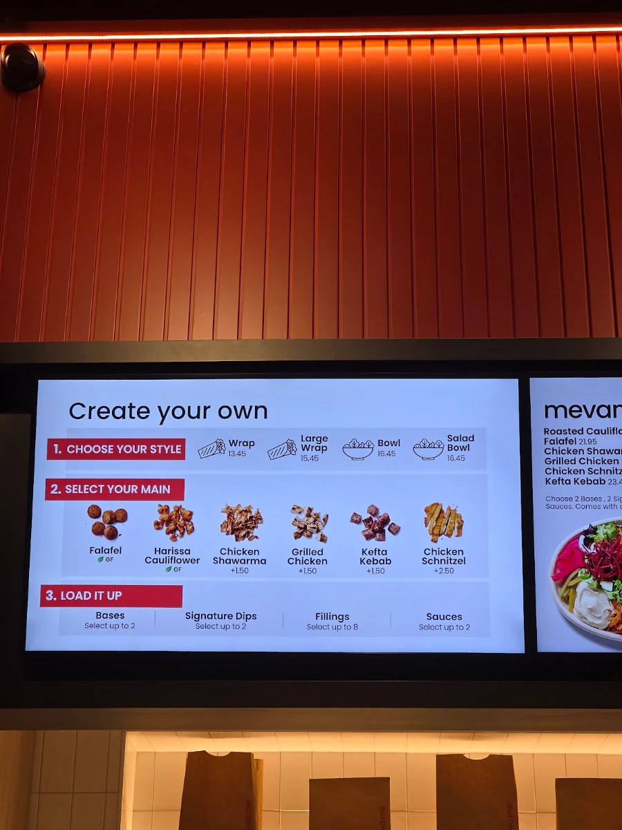 Menu, me va me Eat Mediterranean