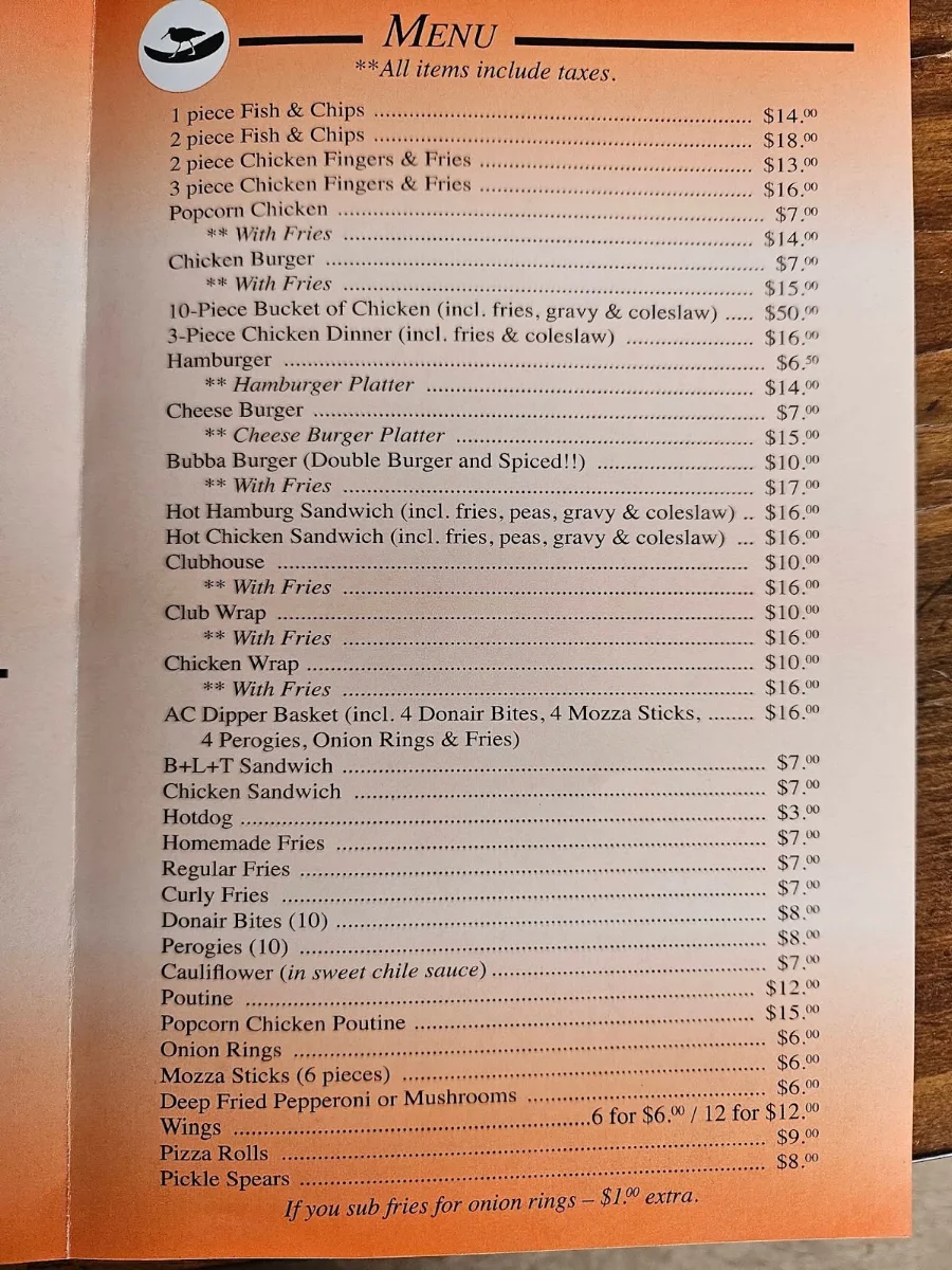 Menu photo 1