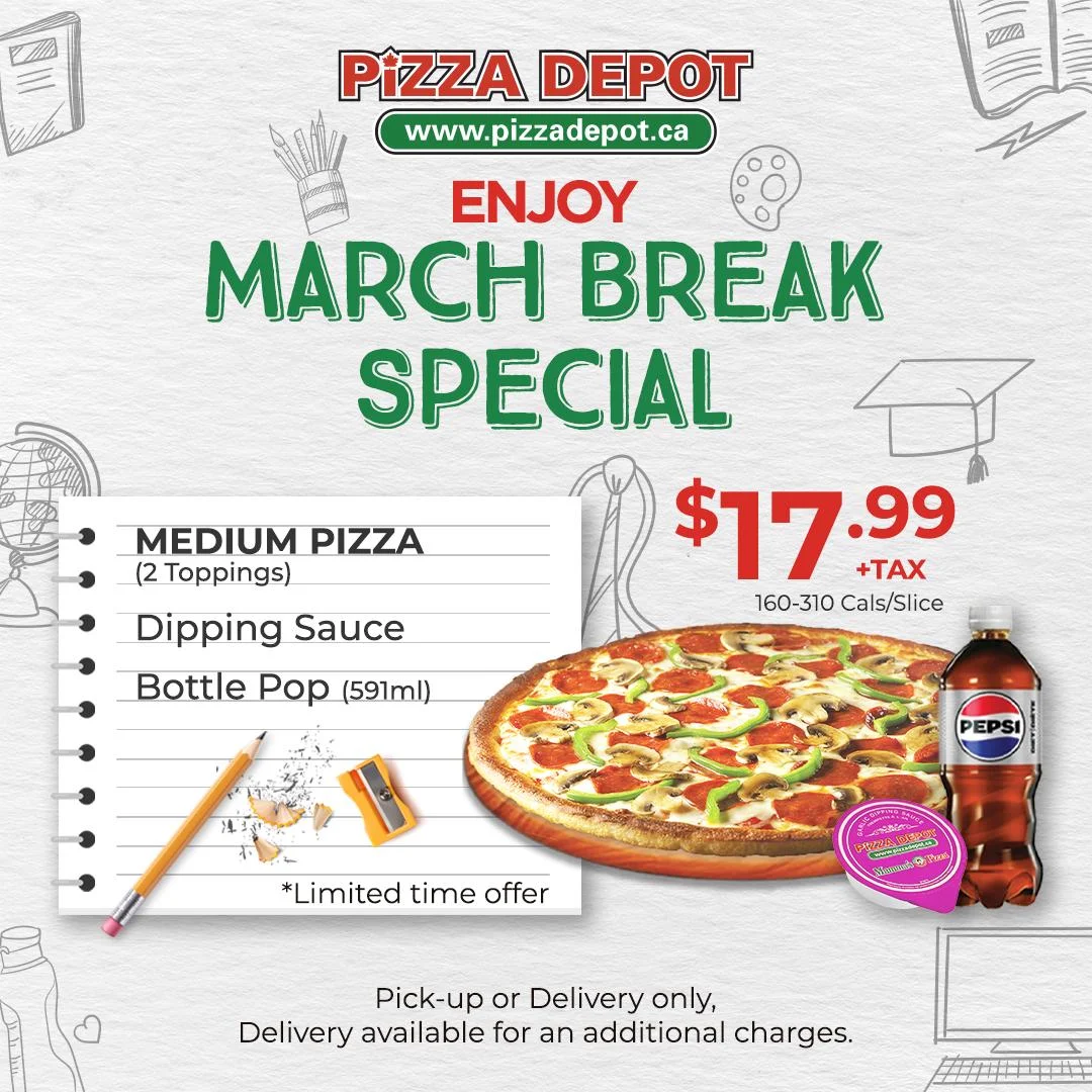 Menu, Pizza Depot Wyandotte
