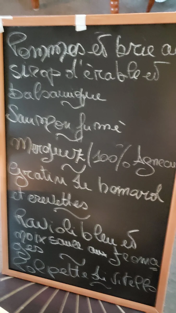Menu, Restaurant Da Rita
