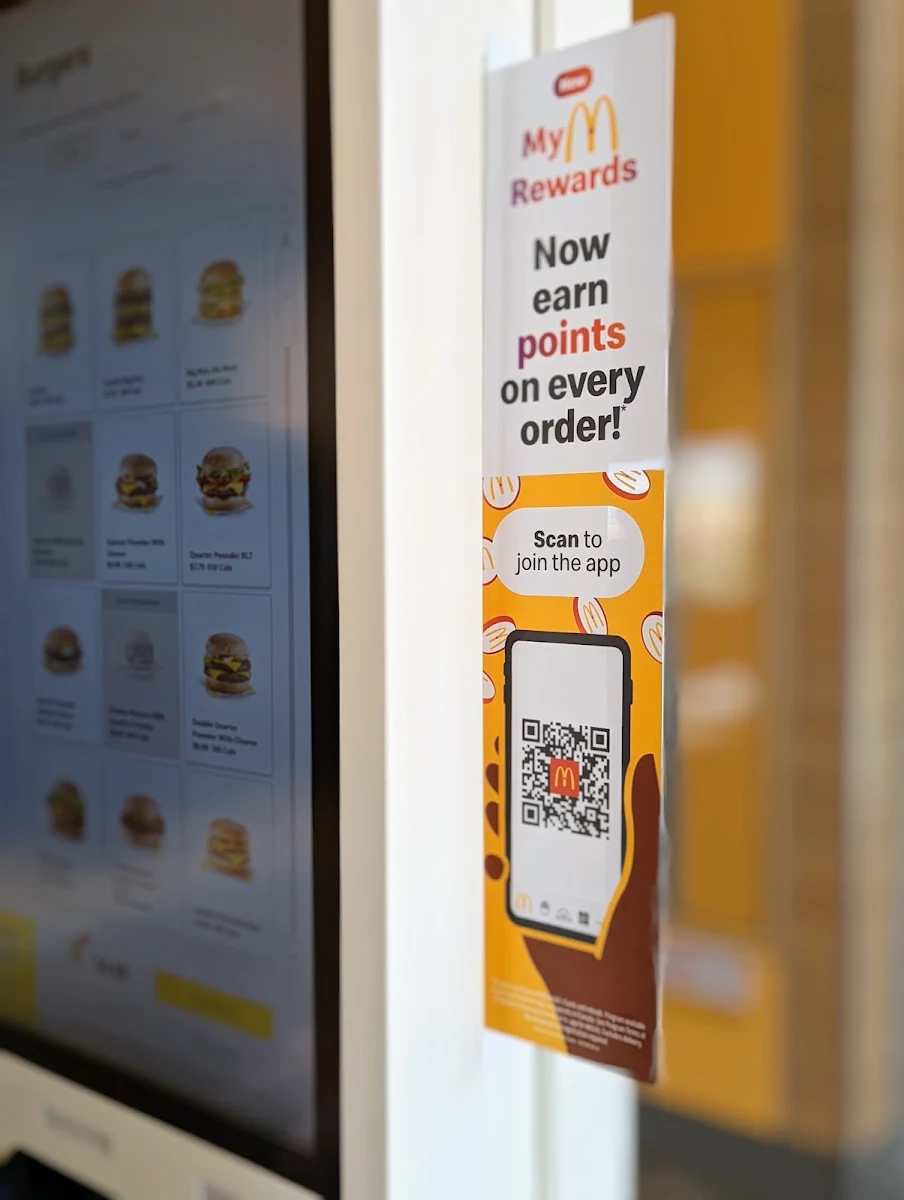 Menu, McDonald's