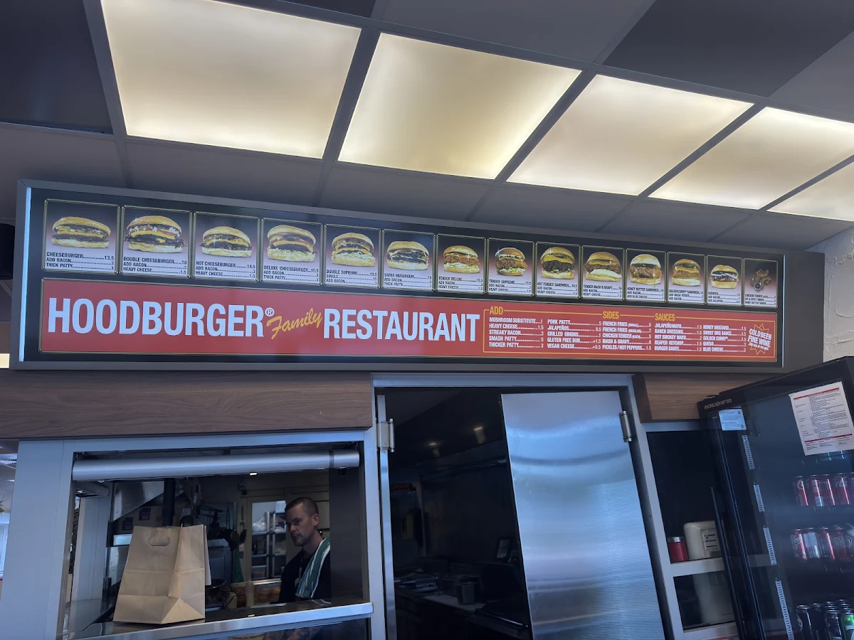 Menu, Hoodburger Applecross