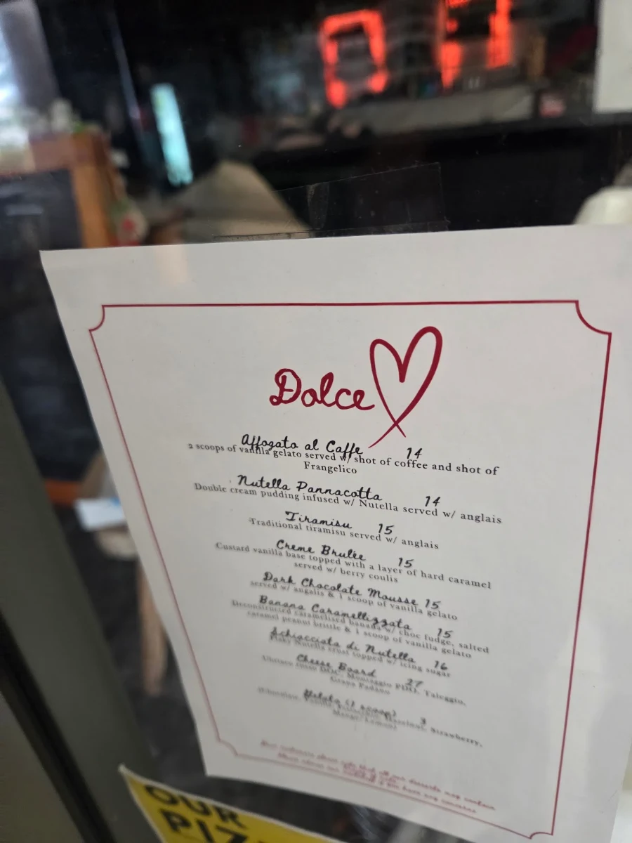 Menu, Pane e Vino Trattoria