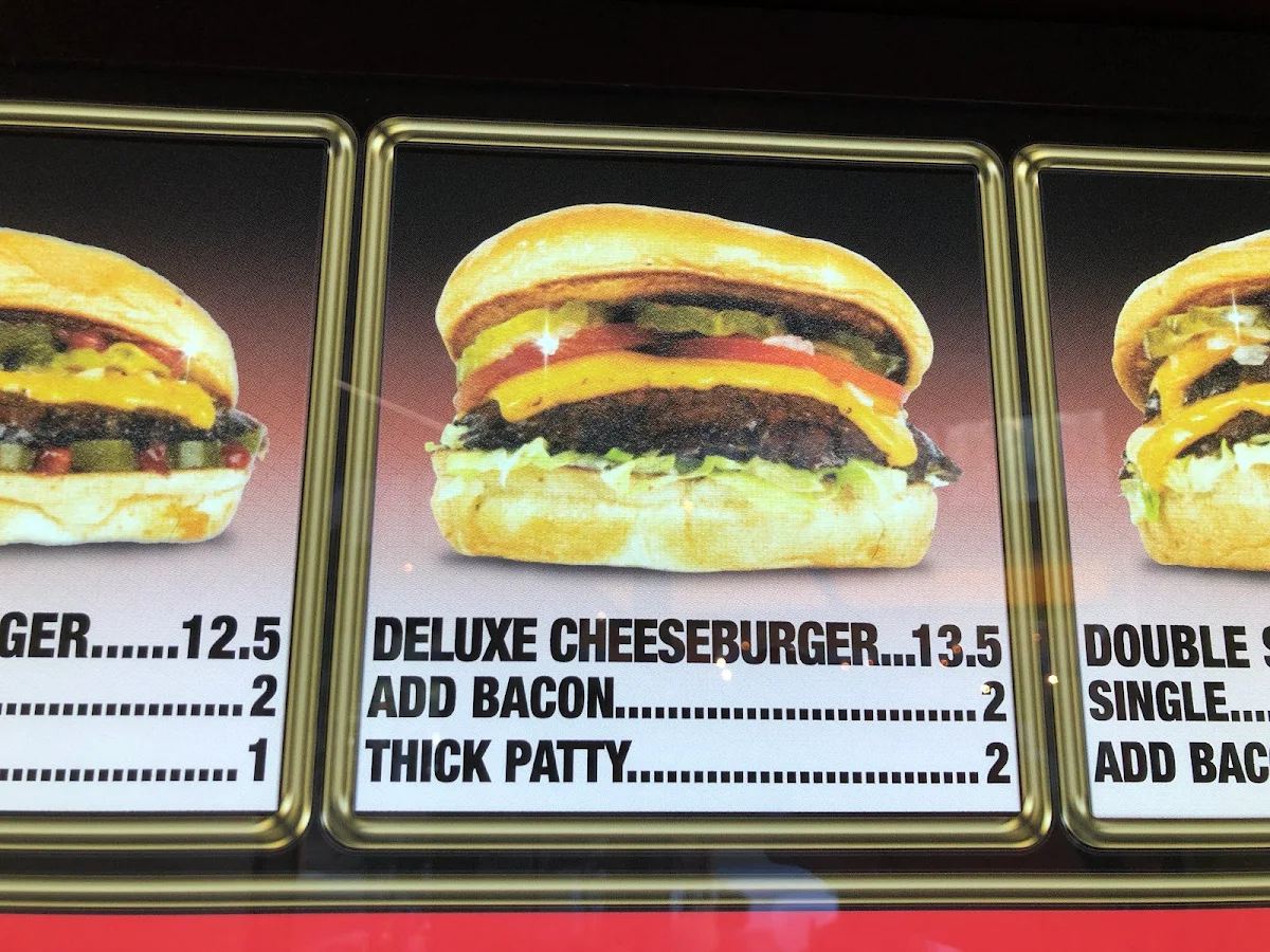 Menu, Hoodburger Mandurah