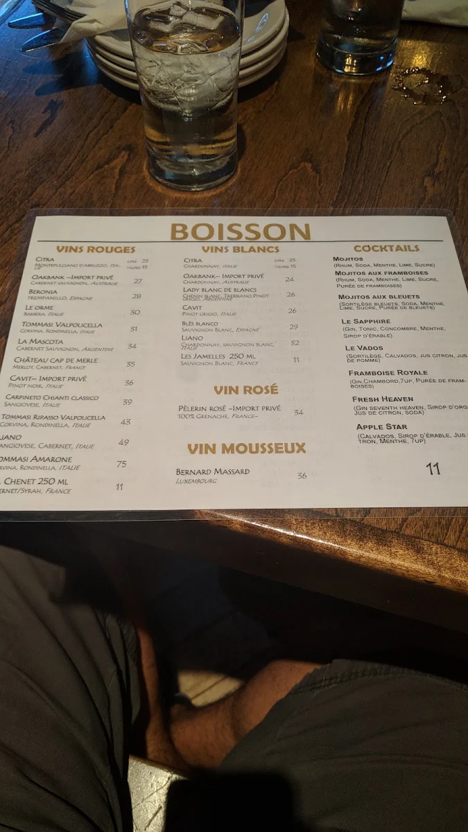 Menu photo 1
