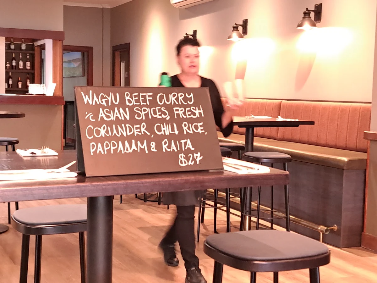 Menu, Kangaroo Island Lodge Bar & Lounge