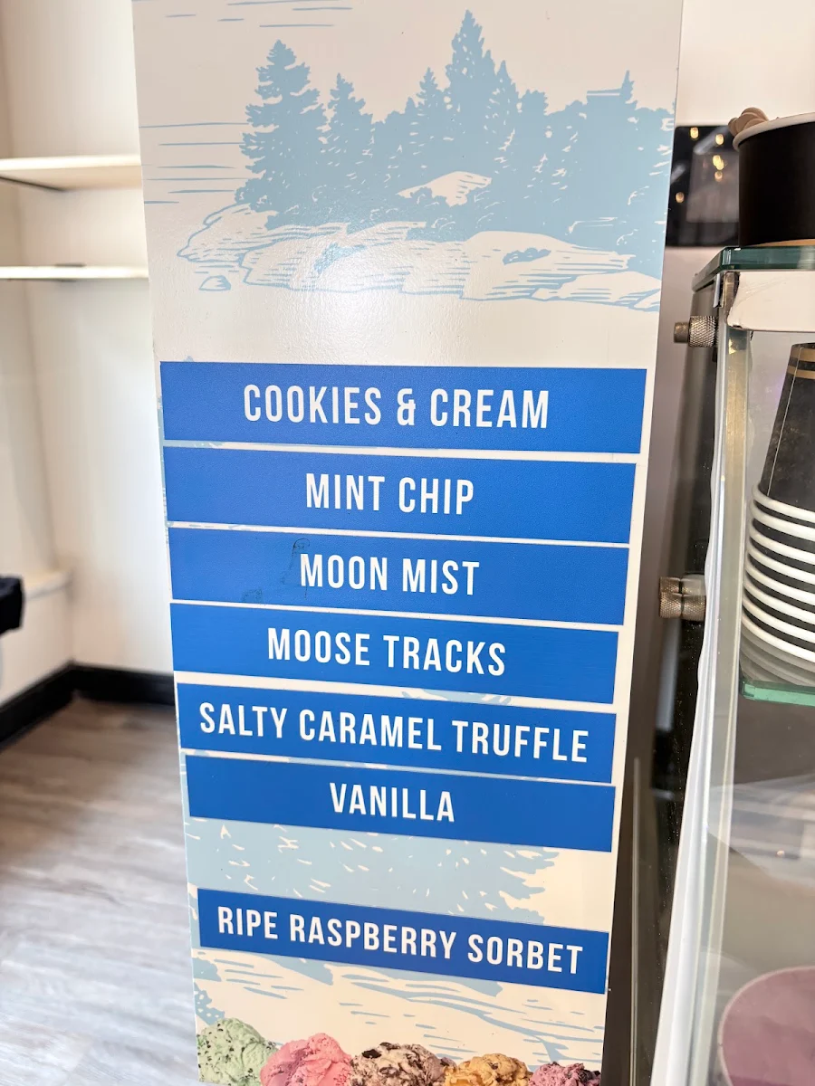 Menu, Blended Beverage Bar