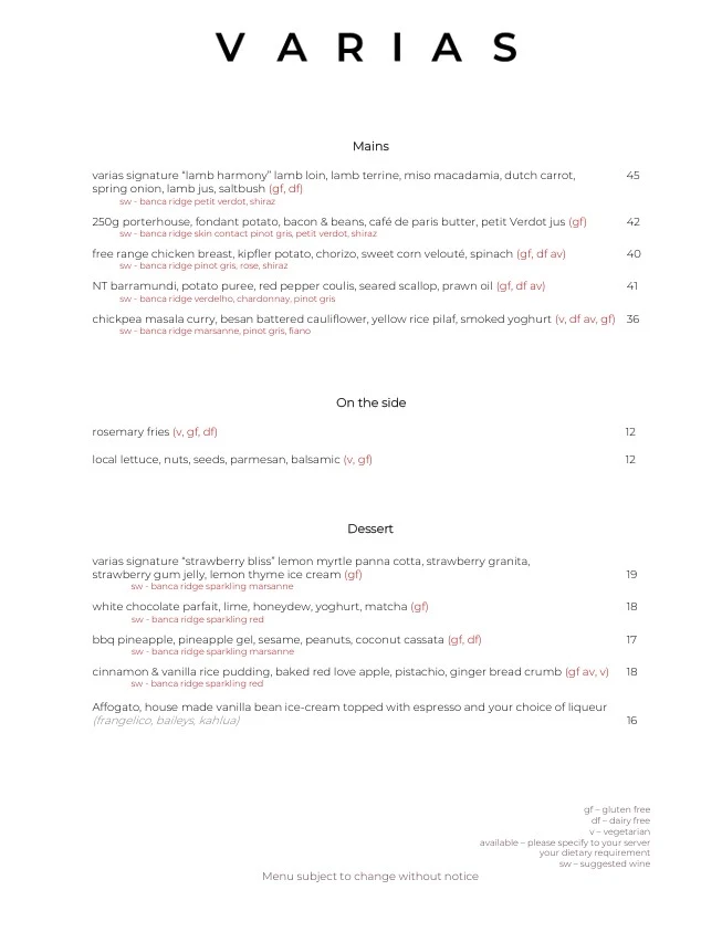 Menu photo 2