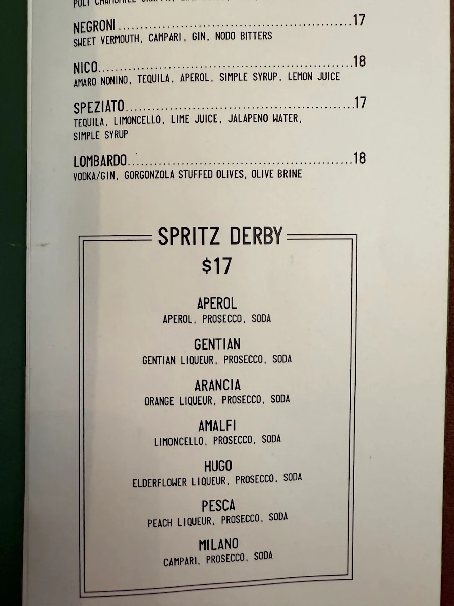 Menu photo 1