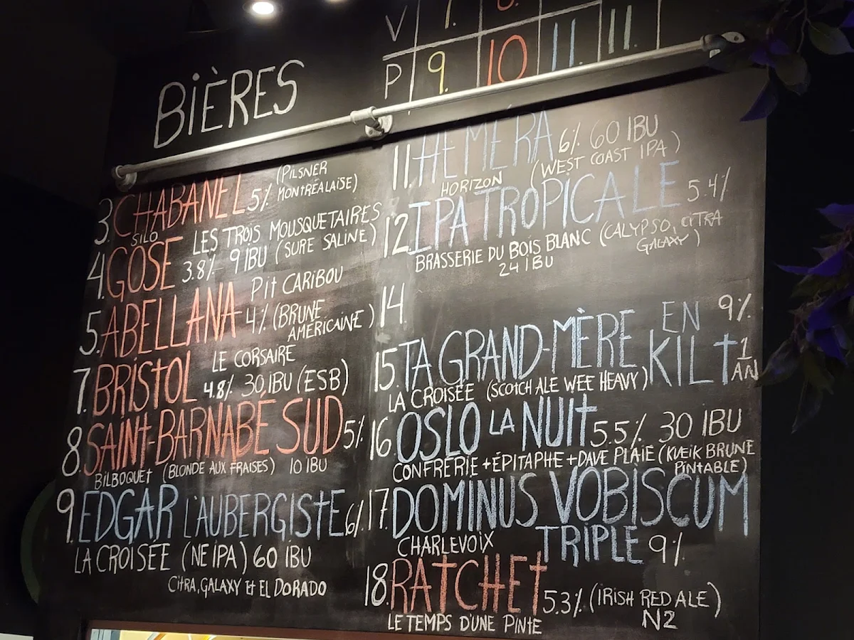 Menu, La Croisée des Chemins